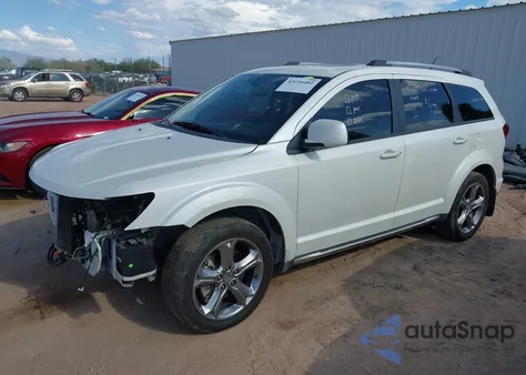 2016 Dodge Journey Crossroad Plus из США, поврежденный, VIN 3C4PDDGG1GT161080